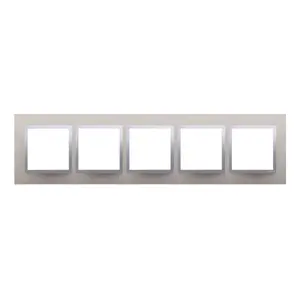 Outlet box accessory Kontakt-Simon DRN5/79 — plastic, 1 piece, 123×420 mm package
