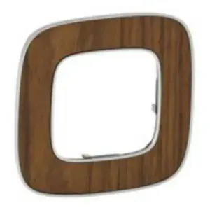 Накладка для выключателя Legrand 754461 Орех, термопластик, 91.5×91.5×10 мм