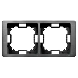 Kontakt-Simon outlet box accessory BMRC2/052, metallic plastic cover, 1 pc, 95×15 mm pack