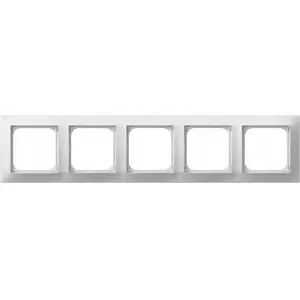 Outlet box accessory Ospel R-5Y/00 White plastic, 1 pc