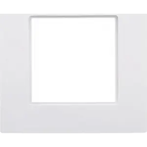 Single-frame wall mount ROSA model E+PL-59187, white