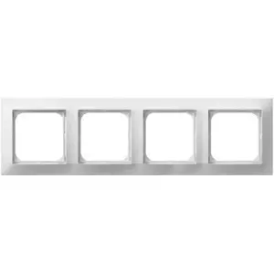 Outlet box accessory Ospel R-4Y/00 — white plastic, single piece