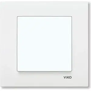 Wall frame VIKO Karre single-gang white model 90960260 — single module mounting frame