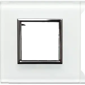 Single frame KOS DANTE white glass 4502181