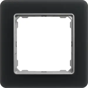 Рамка Schneider Electric Sedna Elements 1‑постовая SDD362801 дымчатое стекло