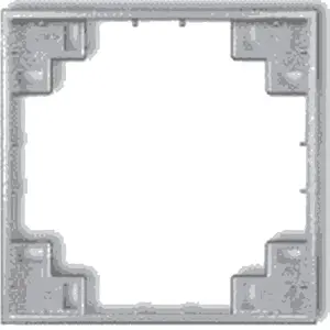 Монтажная рамка Karlik MINI 7MRP-1 серебристый металлик для модульных розеток и выключателей
