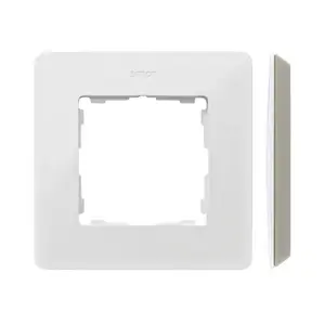 Outlet box accessory Kontakt-Simon 8200610-029 White plastic, 1 pc, 15 mm height