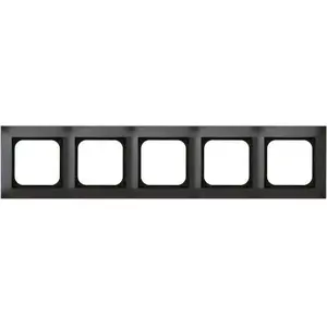 Outlet box accessory Ospel R-5Y/50 Anthracite plastic, 1 pc, package 120×430 mm