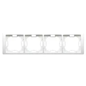 Outlet box accessory Kontakt-Simon BMRC4/11, plastic, white, 1 pc, package 95×15 mm