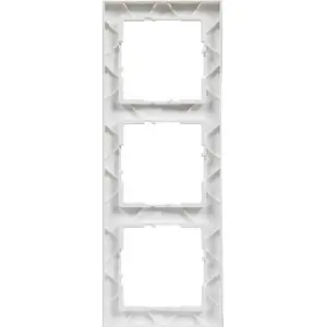 Frame triple Legrand SUNO 721503 white for three modules