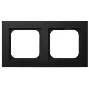 Outlet box accessory Ospel R-2R/33 — plastic black, single piece