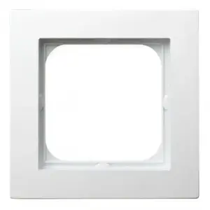 Outlet box accessory Ospel R-1G/00, white plastic, 1 piece
