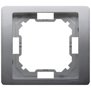 Outlet box accessory Kontakt-Simon BMRC1/21, metallic plastic, 1 pc, 95×15 mm pack
