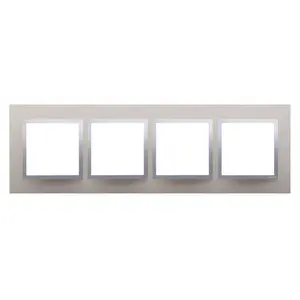 Outlet box accessory Kontakt-Simon DRN4/79, plastic, 1 pc, package 123×350 mm