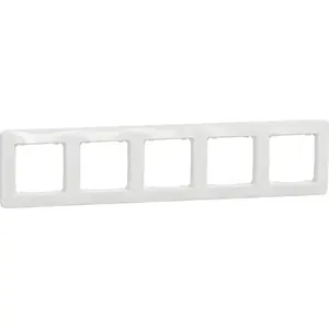 Schneider Electric Sedna Design рамка 5-постовая SDD311805 белая