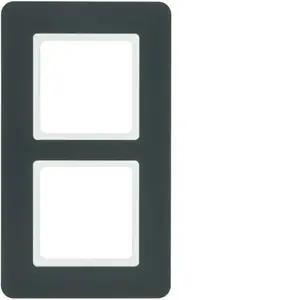Накладка для выключателя Hager Berker 10126186, антрацит, глянцевая, упаковка 5 шт.