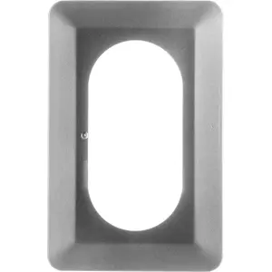 Wall cover double silver ZAMEL OSX-220 (MPN YNS10000041)