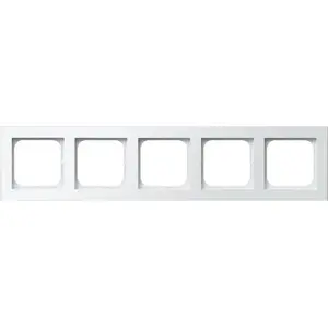 Outlet box accessory Ospel R-5R/00, white plastic, 1 pc