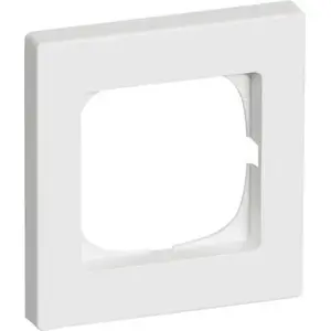 Wall frame for FUGA® Baseline 681 series by Lauritz Knudsen — single-module, white