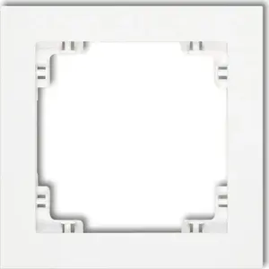 Wall frame Karlik Deco single universal plastic white matte 25DR-1