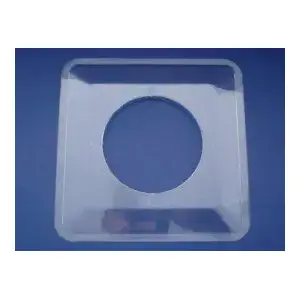 Wall protection cover double ZAMEL OSX-220 transparent (YNS1000036)