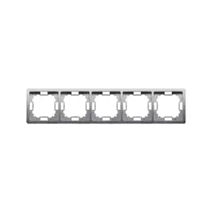 Outlet box accessory Kontakt‑Simon BMR5/21, plastic metallic finish, 1 pc, package 95×15 mm