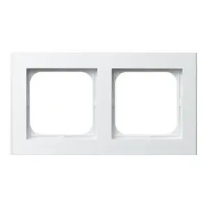 Outlet box accessory Ospel R-2R/00 White plastic, 1 pc