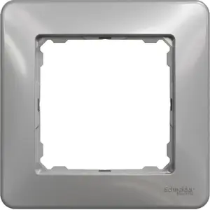 Рамка 1-пост Schneider Electric Sedna Design SDD313801 серебристый алюминий