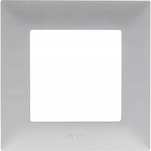 Legrand Niloe Step рамка одиночная 1 модуль алюминиевый цвет 863391