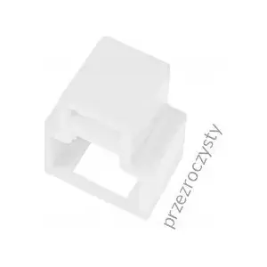 Блокировка штекера RJ45 Alantec WT-BW-08, предотвращает несанкционированное отключение, прозрачная, упаковка 24 шт. + ключ