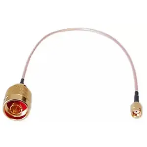 Сигнальный пигтейл-кабель Extralink PIGTAIL RP-SMA/N-MALE MIMOSA, RP-SMA (с центральным контактом) — N-male, 1 м