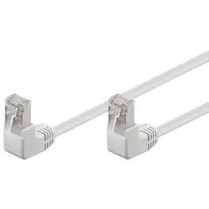 Сетевой кабель GOOBAY 96062 Cat5e F/UTP (FTP) белый 1 м RJ-45—RJ-45