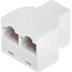Разветвитель RJ45 No name RJ45-G/2RJ45-G — адаптер для сети: один RJ45 на два RJ45