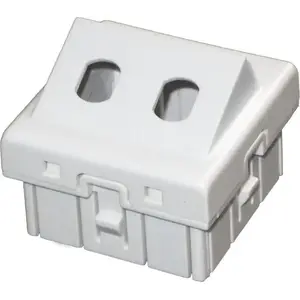 Adapter podwójny Alantec 2xST kątowy 45×45 mm (model OS017)