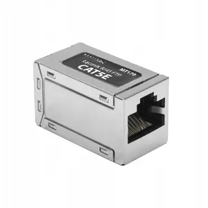 Разъём RJ45 FTP Cat.5e чёрный MONTIS MT170 — экранированный Ethernet-коннектор