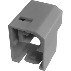 Фиксатор для штекера RJ45 Alantec WT-BW-02, серый — предотвращает несанкционированное вынимание