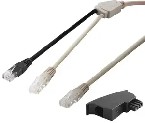 Сетевой кабель GOOBAY 95286 — U/FTP (STP) 3 м, 2×RJ‑45 на RJ‑45, чёрно‑серый