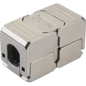 Connector SOLARIX CAT6A STP self‑locking (RJ45, shielded) — 13180100