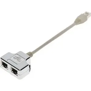 Tīkla adapters DIGITUS AD-UTP 2x RJ45 uz 1x RJ45 (AD-UTP)