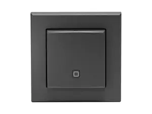 Датчик температуры и влажности Homematic IP HmIP‑STH‑A (для помещений) — напольный/настольный, питание AAA, 86×86×20 мм