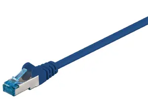 Сетевой кабель GOOBAY 93738 — Cat6a S/FTP (S‑STP), 2 м, RJ‑45—RJ‑45, золотое покрытие контактов