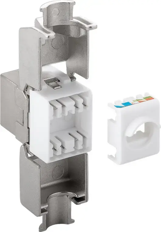 Keystone RJ45 CAT 6A STP 500 MHz Slim‑Line GOOBAY Photo 3
