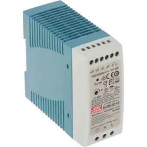 Impulsu barošanas bloks No name MDR-40-48 — pārslēdzams 48 V izeja, modelis MDR-40-48