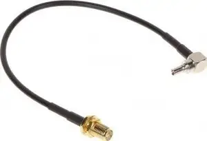 GSM antenna connector cable SMA-G to CRC-9 0.2 m, No name SMA-G/CRC-9-0.2M