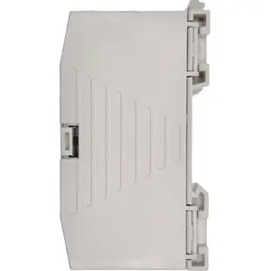 Fiber optic DIN-rail patch panel Alantec FOP-DIN-4C, 4 core ports, DIN rail mount
