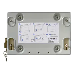 Wall mount bracket for LANCOM Systems devices, model 61349, grey