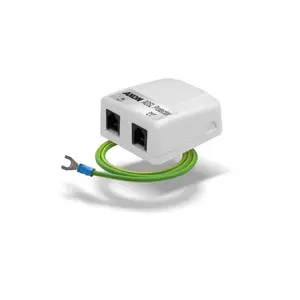 Network inline protector AXON ACAR W0027 RJ45 female, 0.5 m white, 66 mm width