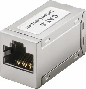 Кейс-кеystone модуль GOOBAY 15217 плоский металлический RJ-45
