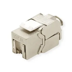 Wire connector Triton RJ-45 female 26.99.0378, silver, 15.8×37.9×22.2 mm, pack of 50