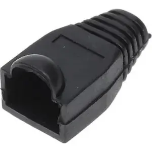 GENWAY apvalks tīkla kabelim RJ45–RJ45, melns